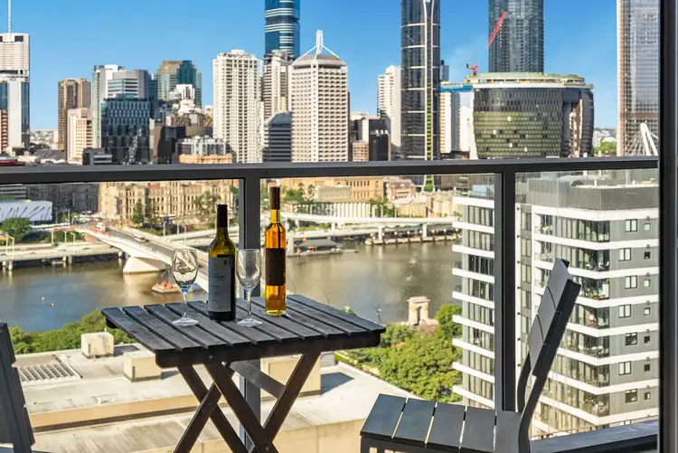 Main view of Homely apartment listing, 1222/58 Hope Street, South Brisbane QLD 4101