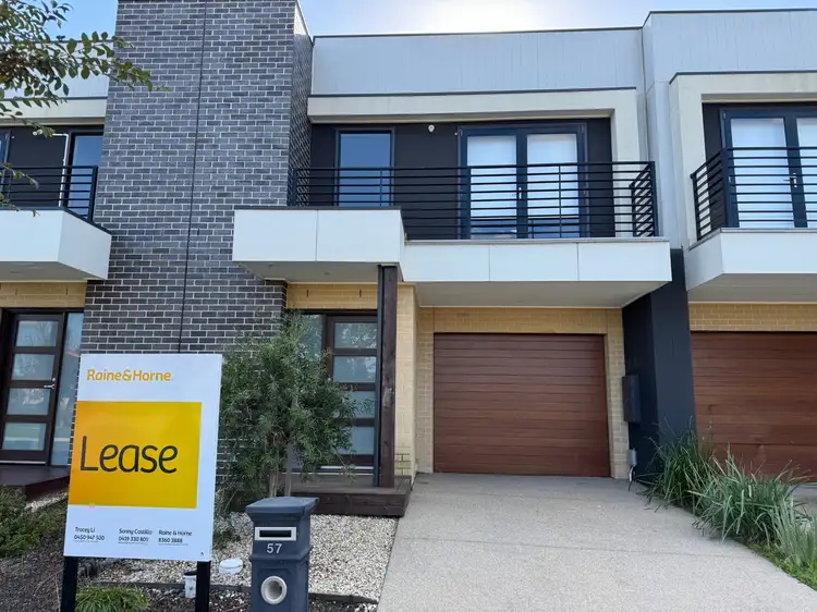 Main view of Homely townhouse listing, 57 Airmaid Drive, Williams Landing VIC 3027