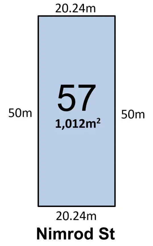 Main view of Homely land listing, 57 Nimrod Street, Menzies WA 6436