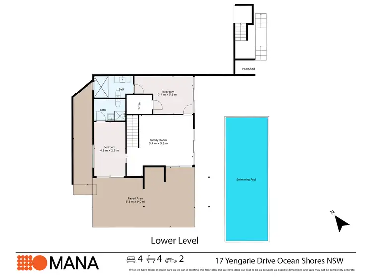 Fourth view of Homely house listing, 17 Yengarie Way, Ocean Shores NSW 2483