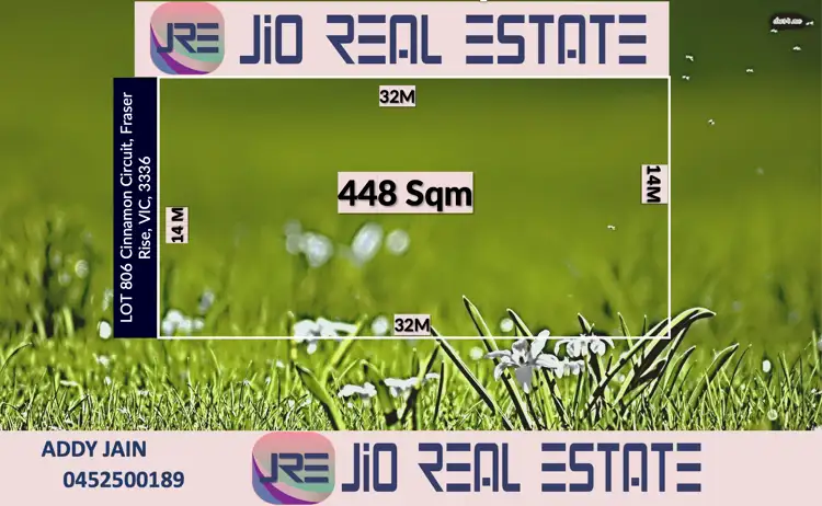 Main view of Homely land listing, LOT 806 Cinnamon Circuit, Fraser Rise VIC 3336
