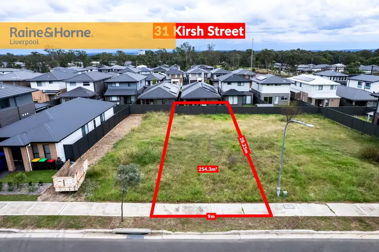 Main view of Homely land listing, 31 Kirsh Street, Werrington County NSW 2747