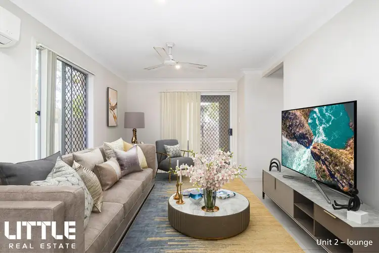 Second view of Homely semi-detached listing, 1 & 2/7 Wattle Grove, Boronia Heights QLD 4124