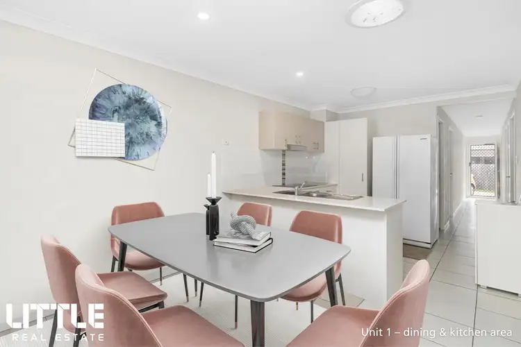 Third view of Homely semi-detached listing, 1 & 2/7 Wattle Grove, Boronia Heights QLD 4124