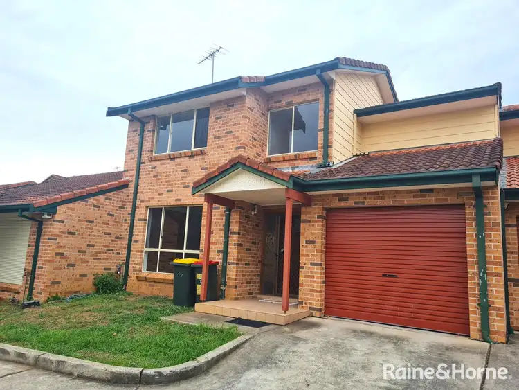 Main view of Homely townhouse listing, 7/5 Jacquinot Place, Glenfield NSW 2167