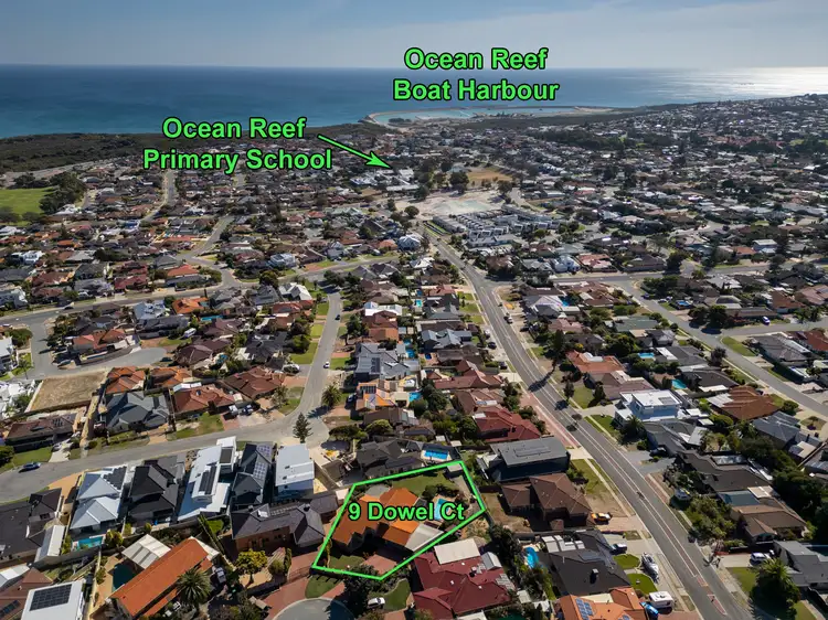 Fifth view of Homely house listing, 9 Dowel Court, Ocean Reef WA 6027