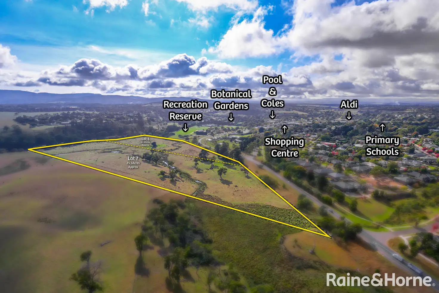 Main view of Homely land listing, Lot 6 & 7 Bacchus Marsh Road, Gisborne VIC 3437