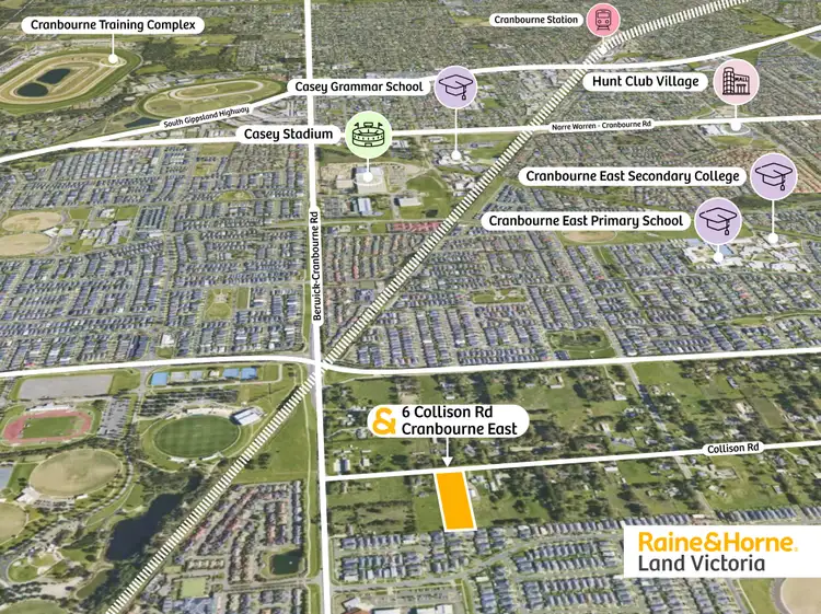 Third view of Homely land listing, 6 Collison Road, Cranbourne East VIC 3977