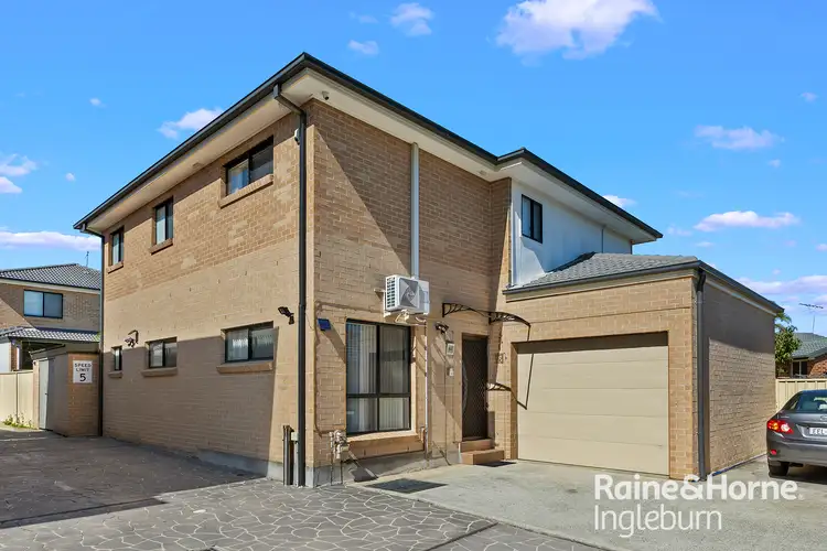 Main view of Homely townhouse listing, 4/17-19 Guernsey Avenue, Minto NSW 2566
