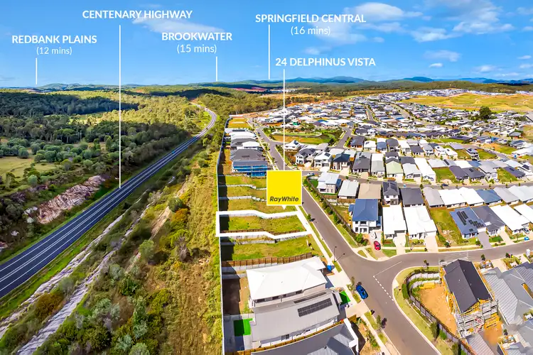 Sixth view of Homely land listing, 24 Delphinus Vista, South Ripley QLD 4306