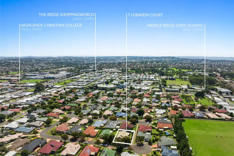 Third view of Homely house listing, 7 Lobwein Court, Middle Ridge QLD 4350