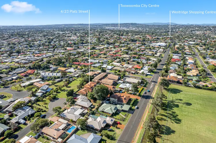 Main view of Homely house listing, 4/23 Platz Street, Darling Heights QLD 4350