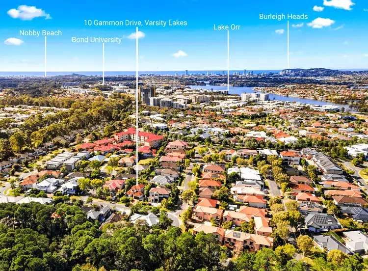 Fourth view of Homely house listing, 10 Gammon Drive, Varsity Lakes QLD 4227
