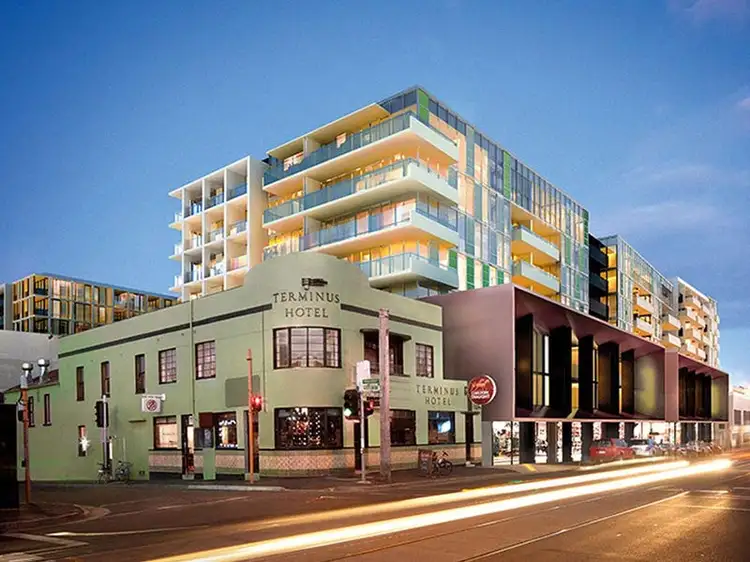 Main view of Homely apartment listing, 611D/615 Victoria Street, Abbotsford VIC 3067