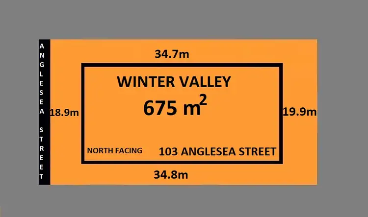 Main view of Homely land listing, 103 Anglesea Street, Winter Valley VIC 3358