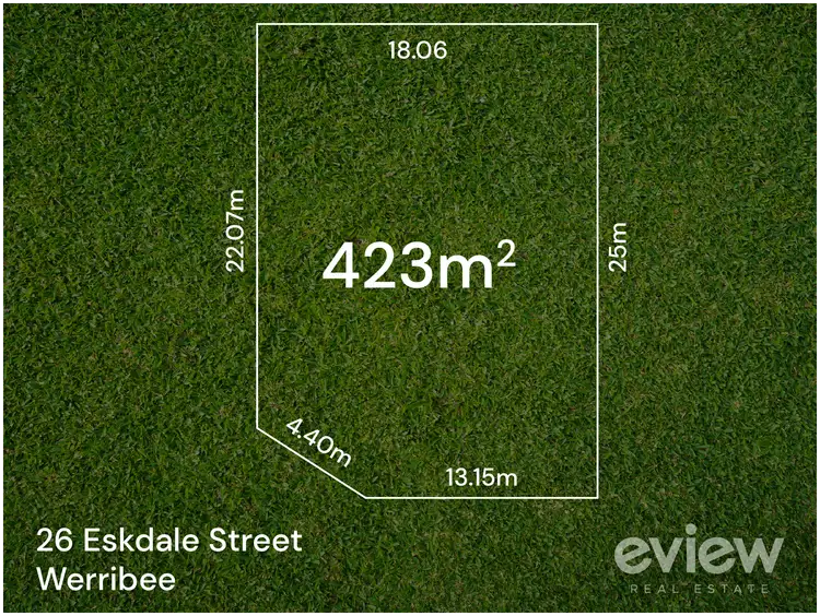 Main view of Homely land listing, 26 Eskdale Street, Werribee VIC 3030