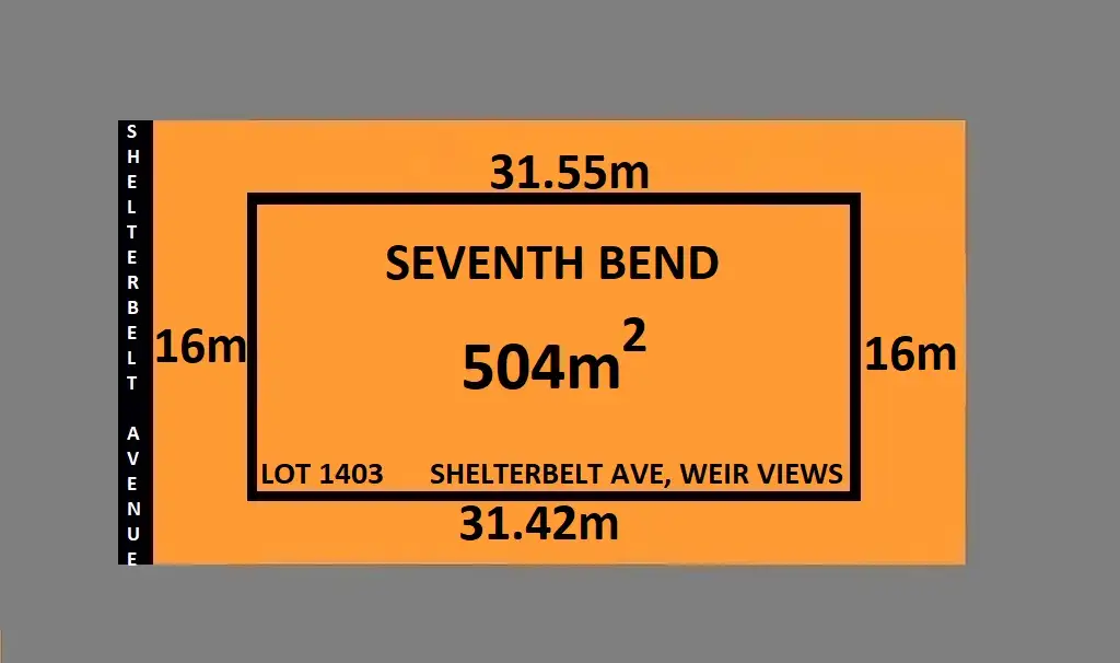 Main view of Homely land listing, Lot 1403 shelterbelt Ave, Weir Views VIC 3338