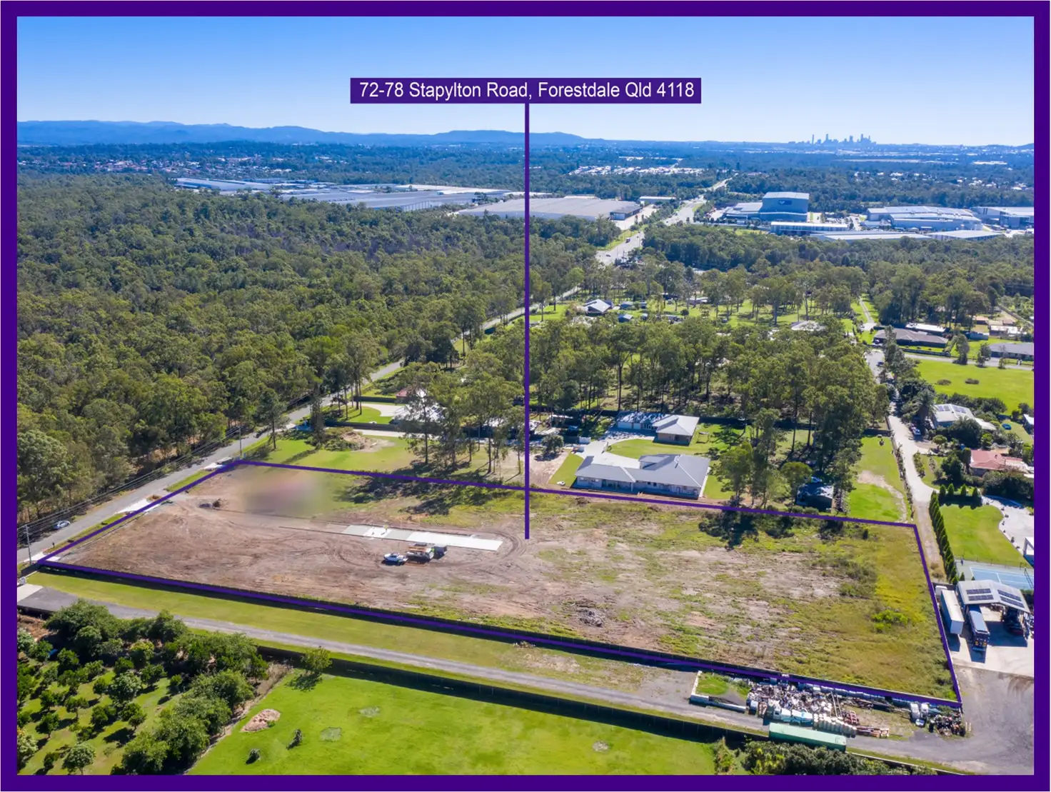 Main view of Homely land listing, LOT 35, 72-78 Stapylton Road, Forestdale QLD 4118