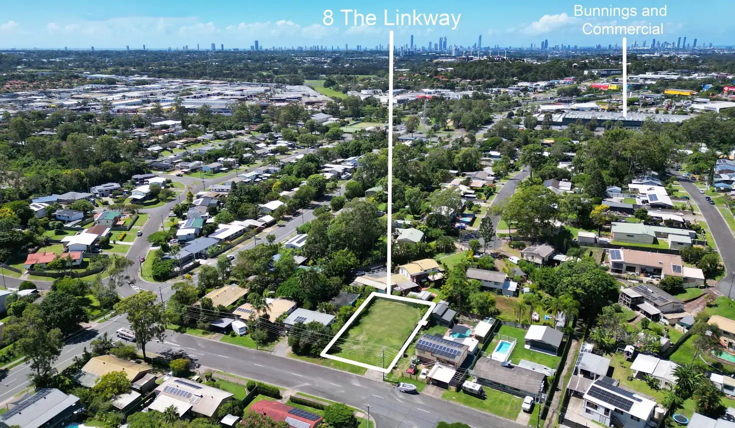 Main view of Homely land listing, 8 The Linkway, Nerang QLD 4211