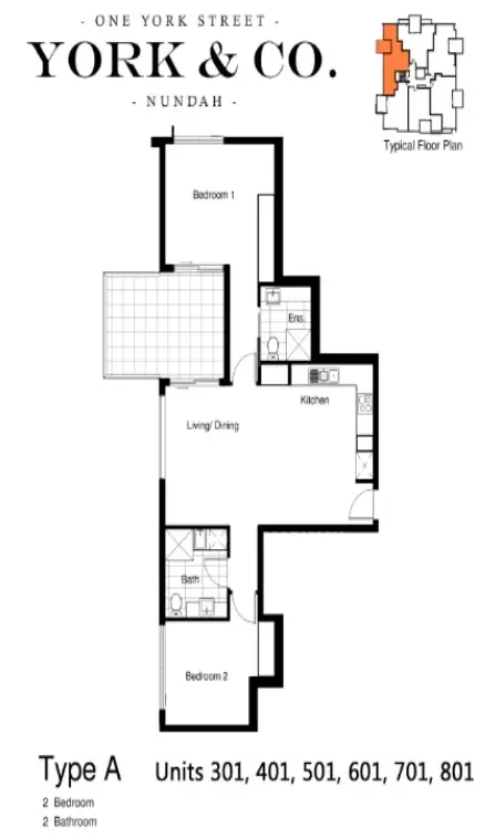Third view of Homely apartment listing, 201/1 York Street, Nundah QLD 4012