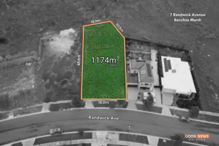 Main view of Homely land listing, 7 Randwick Avenue, Bacchus Marsh VIC 3340