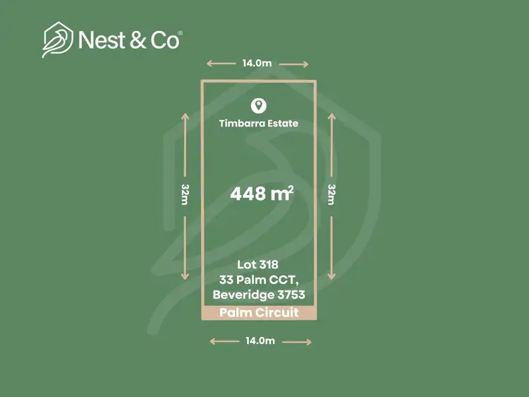 Second view of Homely land listing, LOT 318, 33 Palm Cct, Beveridge VIC 3753