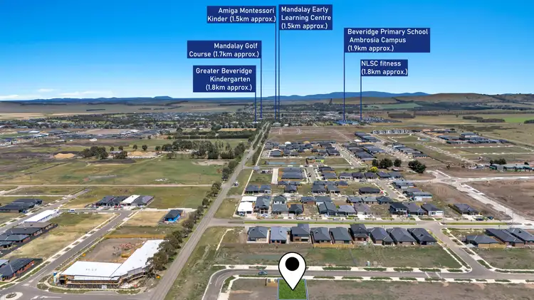 Fifth view of Homely land listing, LOT 318, 33 Palm Cct, Beveridge VIC 3753