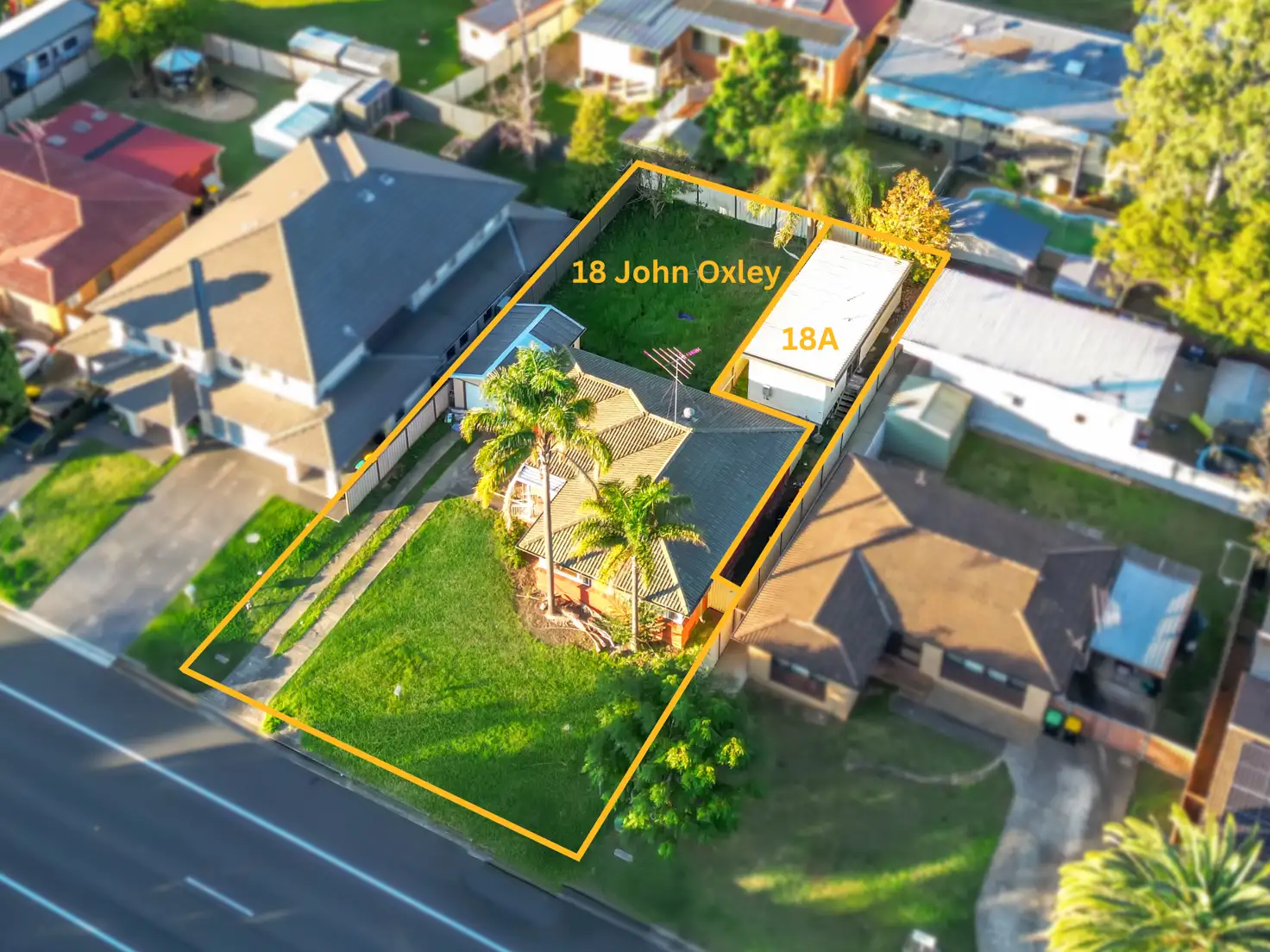 Main view of Homely house listing, 18 & 18a John Oxley Avenue, Werrington County NSW 2747