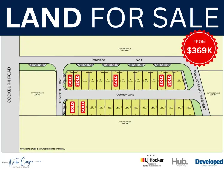 Lot 30 Cockburn Road, North Coogee WA 6163