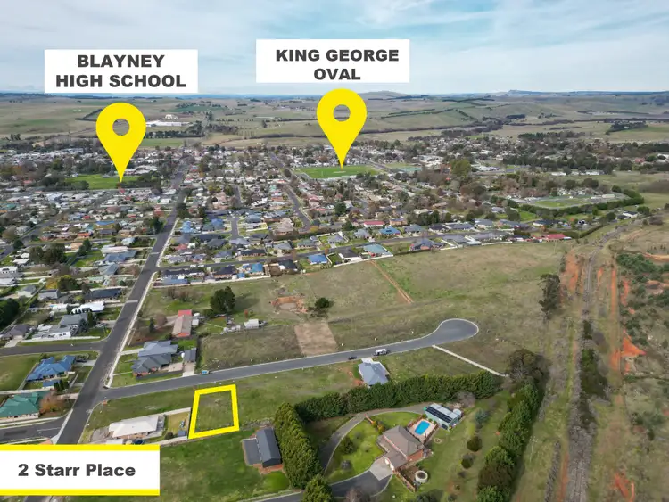 Third view of Homely land listing, 2 Starr Place, Blayney NSW 2799