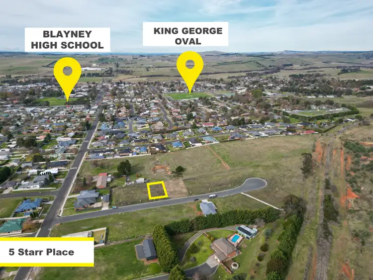 Second view of Homely land listing, Vacant Blocks Starr Place, Blayney NSW 2799