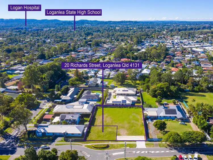 Third view of Homely land listing, 20 Richards Street, Loganlea QLD 4131