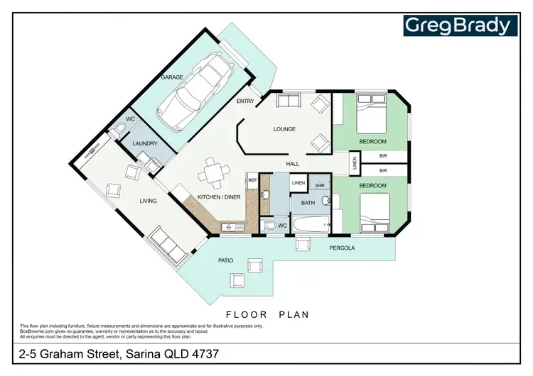 Fifth view of Homely house listing, 2/5 Graham Street, Sarina QLD 4737
