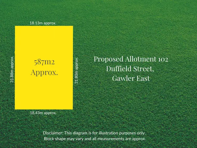 Proposed Lot 102 Duffield Street, Gawler East SA 5118