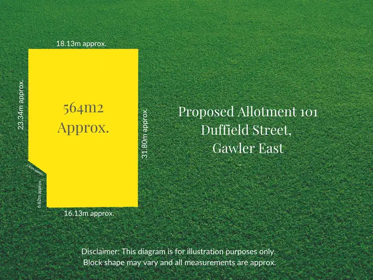 Main view of Homely land listing, Proposed Lot 101 Duffield Street, Gawler East SA 5118