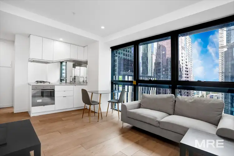 Main view of Homely apartment listing, 2401/327 La Trobe Street, Melbourne VIC 3000