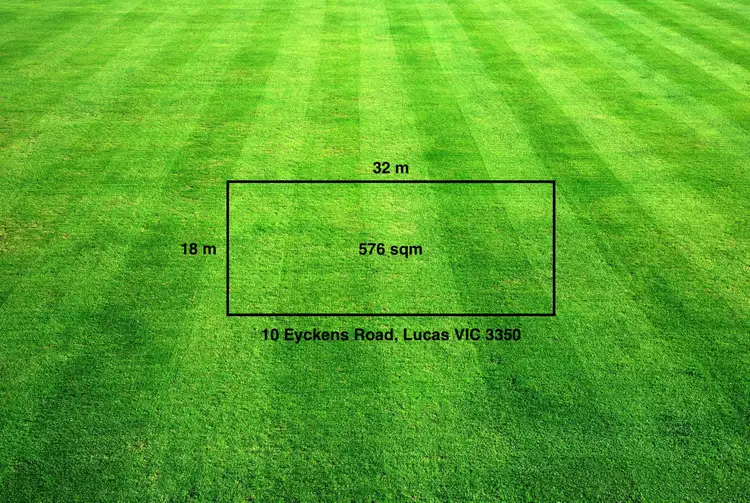 Main view of Homely land listing, 10 Eyckens Road, Lucas VIC 3350