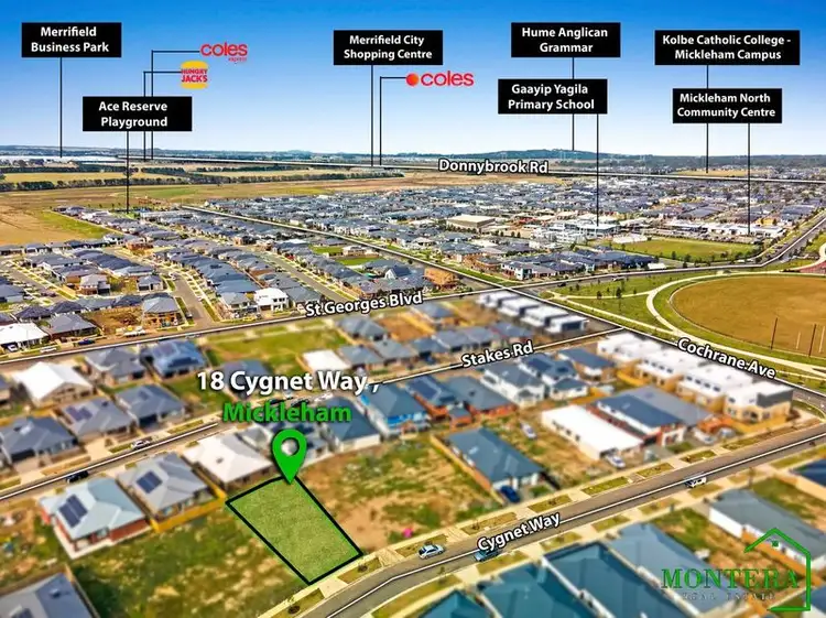 Third view of Homely land listing, 18 Cygnet Way, Mickleham VIC 3064