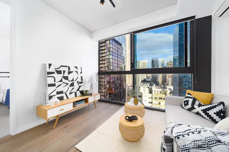 Second view of Homely apartment listing, 2404/315 La Trobe Street, Melbourne VIC 3000