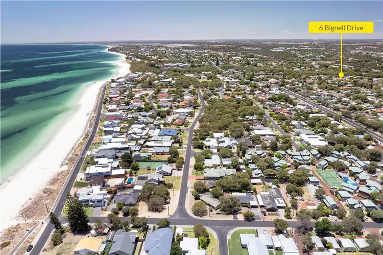 Main view of Homely house listing, 6 Bignell Drive, West Busselton WA 6280