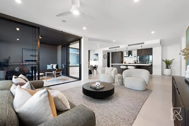 Second view of Homely apartment listing, 2/55 Oxlade Drive, New Farm QLD 4005