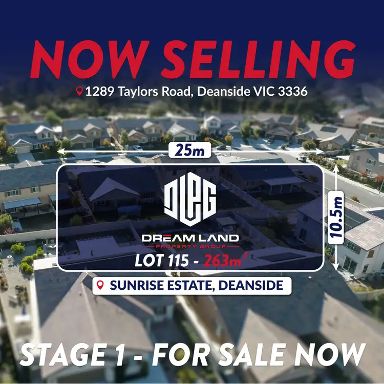 Second view of Homely land listing, LOT 115, 1289 Taylors rd, Deanside VIC 3336