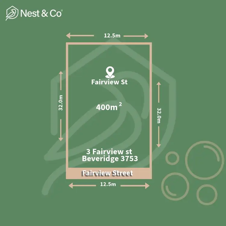 Main view of Homely land listing, 3 Fairview street, Beveridge VIC 3753