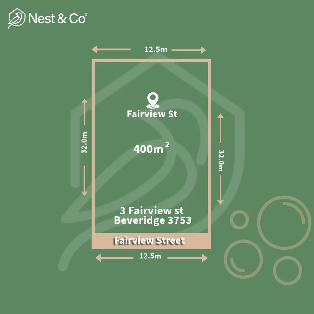 Main view of Homely land listing, 3 Fairview  street, Beveridge VIC 3753