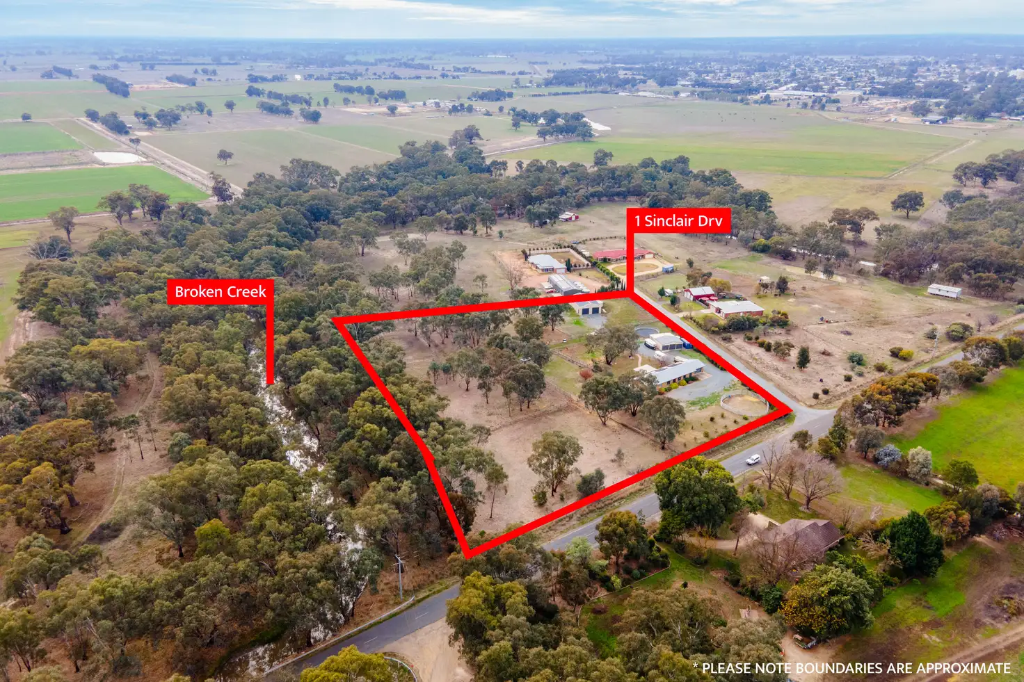 Main view of Homely house listing, 1 Sinclair Drive, Numurkah VIC 3636