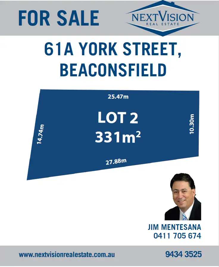 Main view of Homely land listing, 61A York Street, Beaconsfield WA 6162