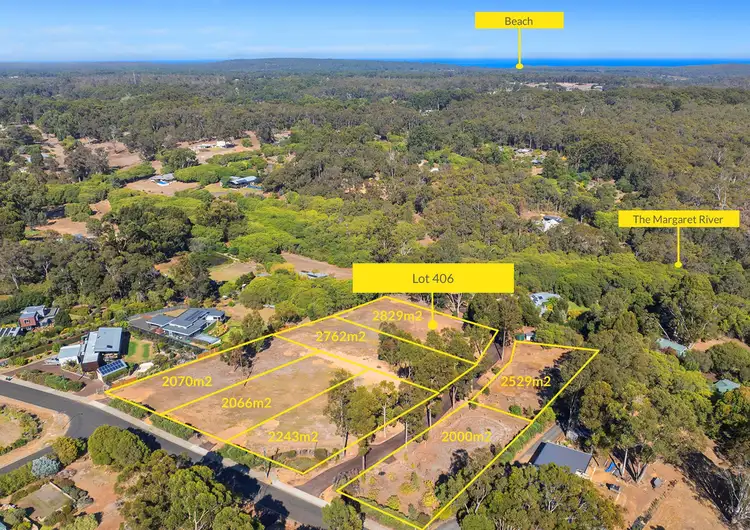 Main view of Homely land listing, PL 406, 114 Ashton Street, Margaret River WA 6285
