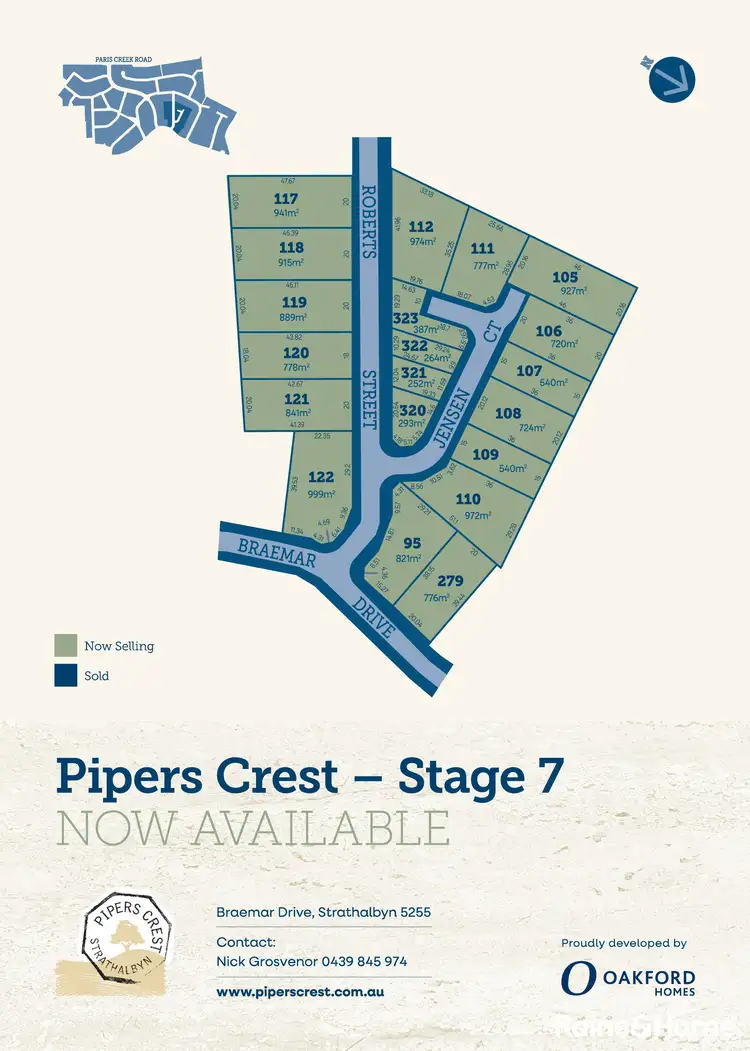 Third view of Homely land listing, LOT 108 Jensen Court, Strathalbyn SA 5255