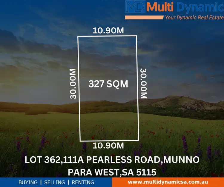 Main view of Homely land listing, LOT 62, 111A PEARLESS ROAD, Munno Para West SA 5115