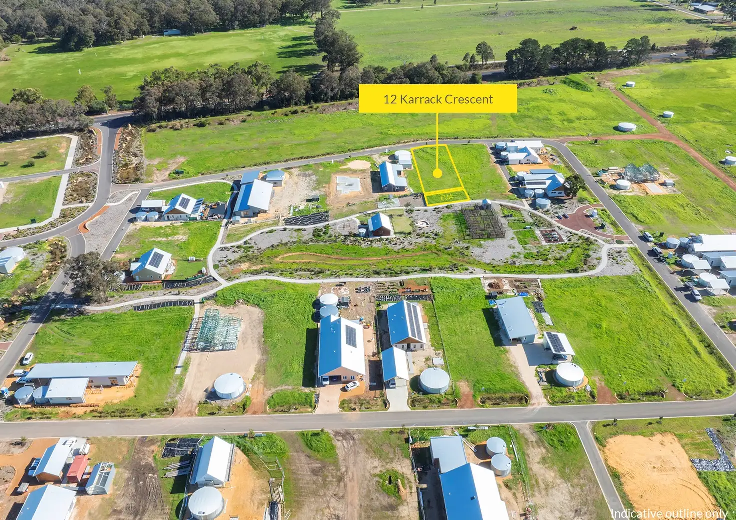 Main view of Homely land listing, 12 Karrack Crescent, Witchcliffe WA 6286